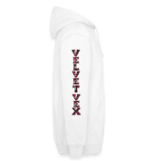 VELVET VEX – Herren / Unisex Hoodie - Weiß