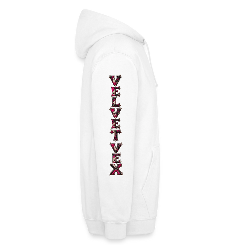 VELVET VEX – Herren / Unisex Hoodie - Weiß