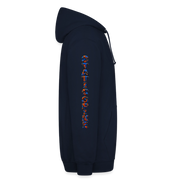 STATIC SPIKE – Herren / Unisex Hoodie - Navy