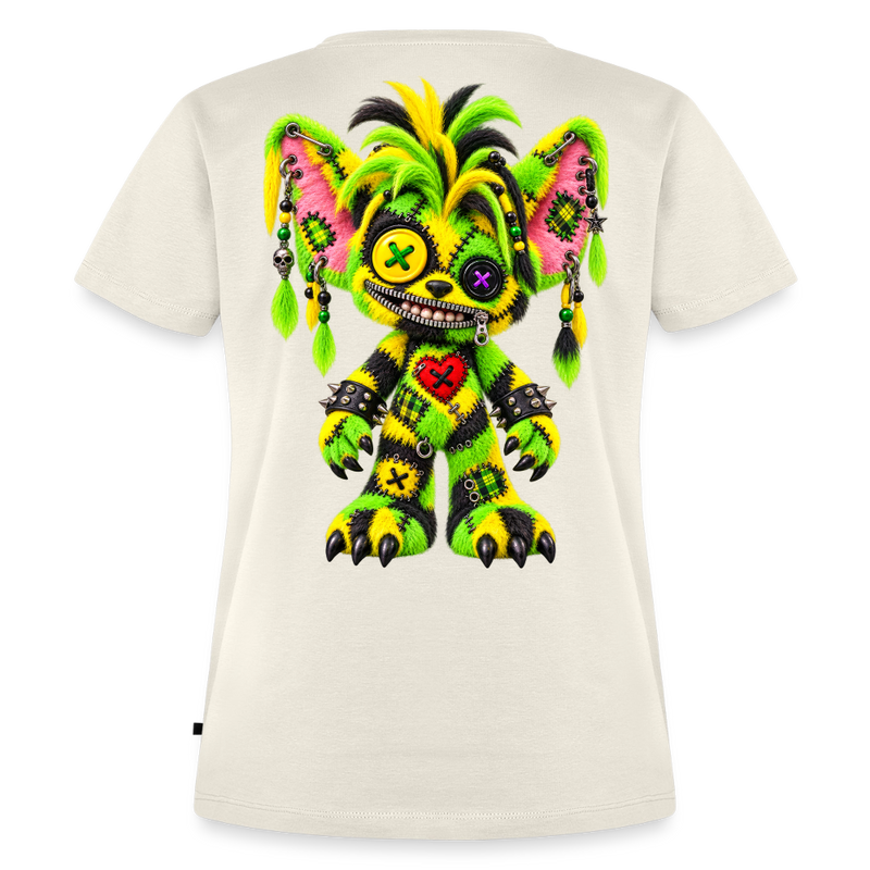 FUZZBALL GREMMY – Damen Premium T-Shirt - Naturweiß