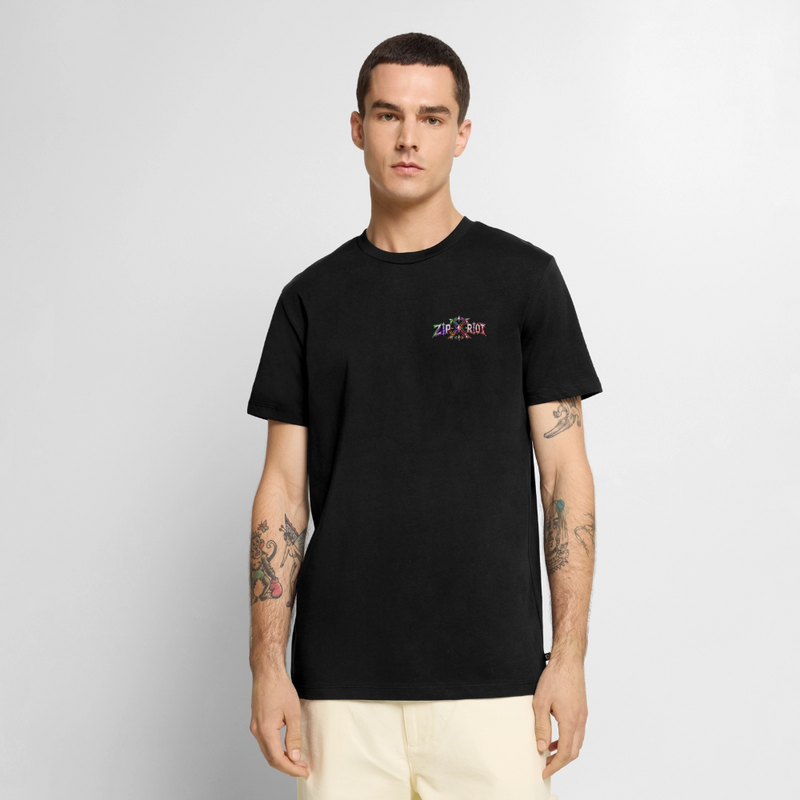SCRAP JACK – Herren Premium T-Shirt - Schwarz