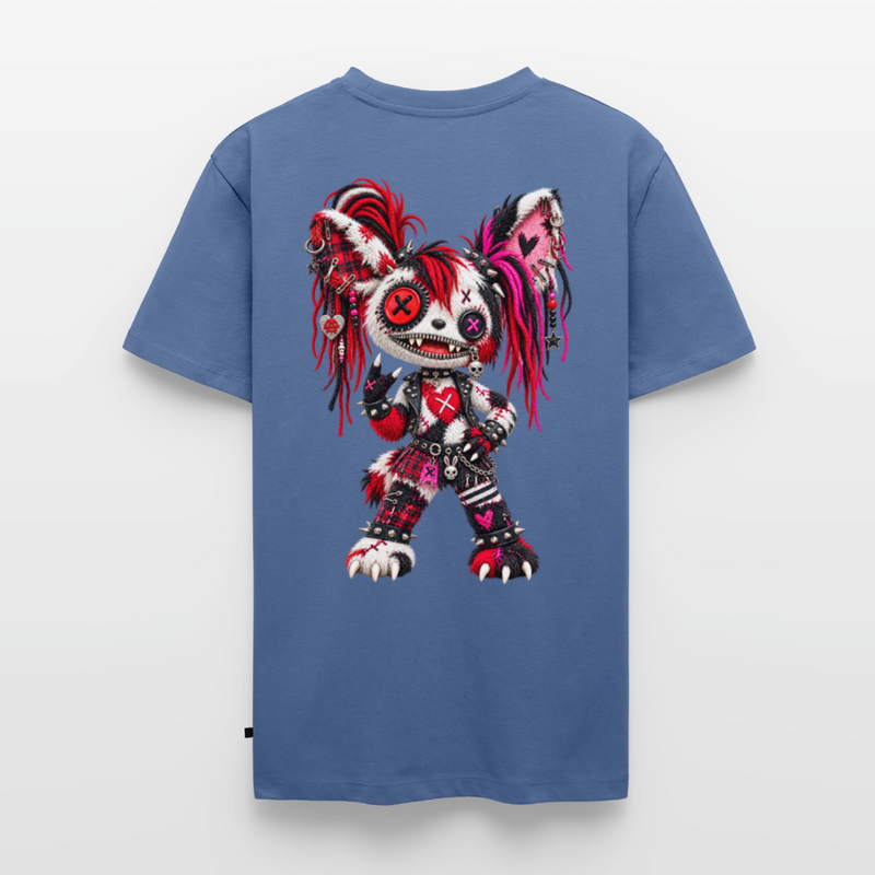 MOSH MOLLY – Herren Premium T-Shirt - Taubenblau