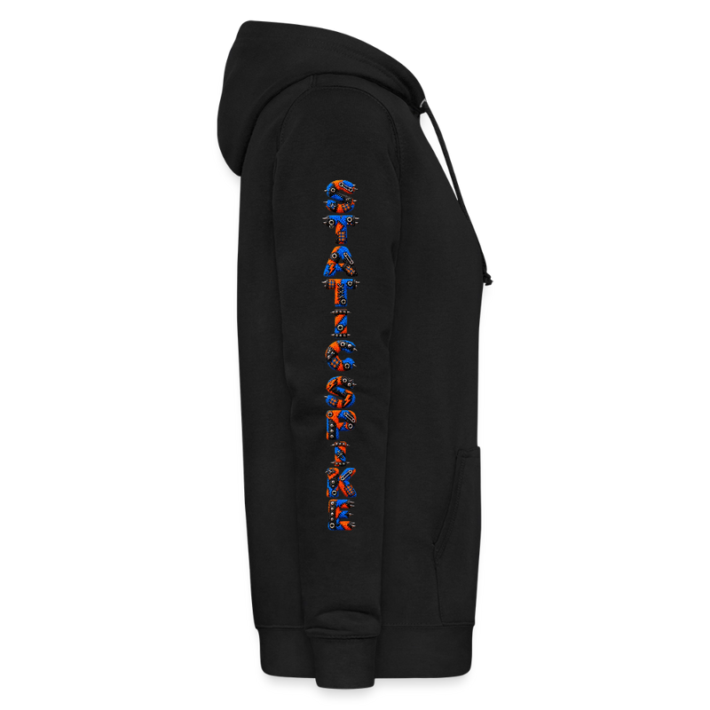 STATIC SPIKE – Damen Hoodie - Schwarz