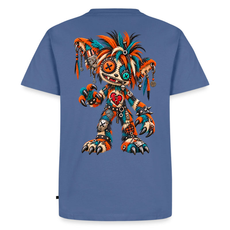 SCRAP JACK – Herren Premium T-Shirt - Taubenblau