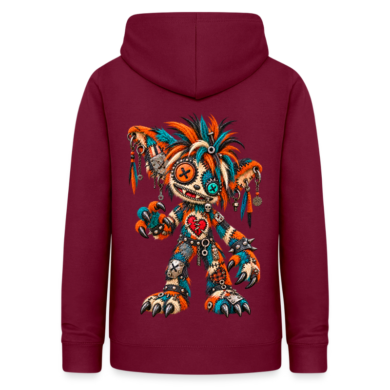 SCRAP JACK – Damen Hoodie - Bordeaux
