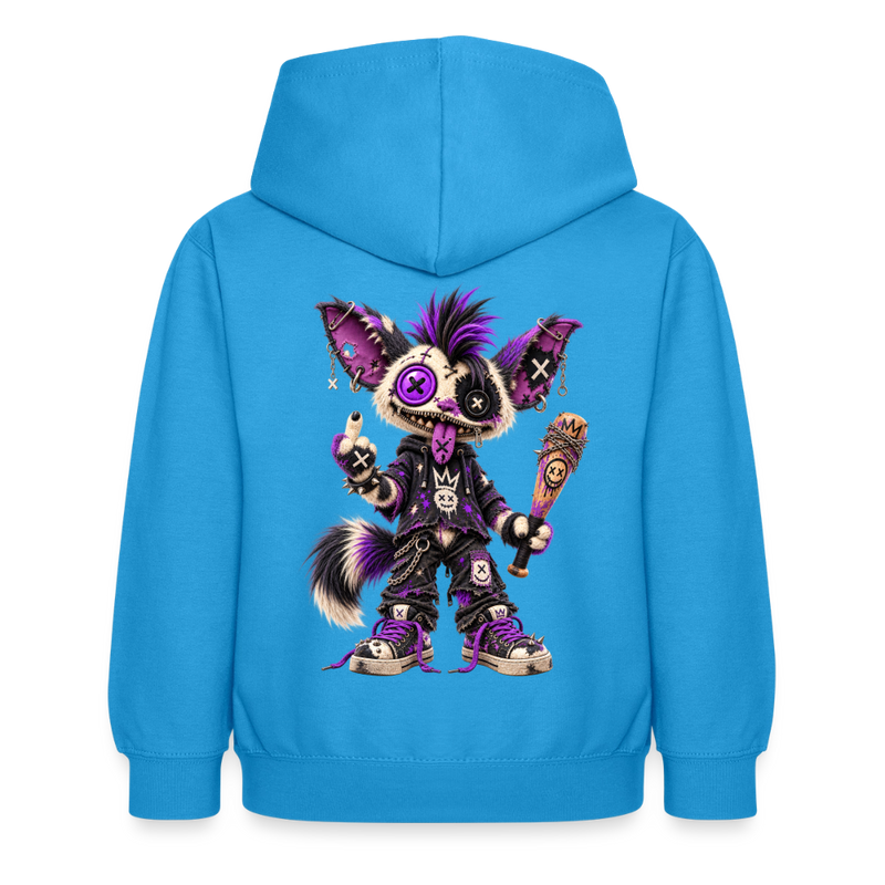 RAGGZR – Kinder Hoodie - Meeresblau