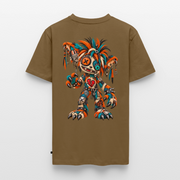 SCRAP JACK – Herren Premium T-Shirt - Nussbraun