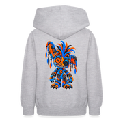 STATIC SPIKE – Teenie Hoodie - Hellgrau meliert