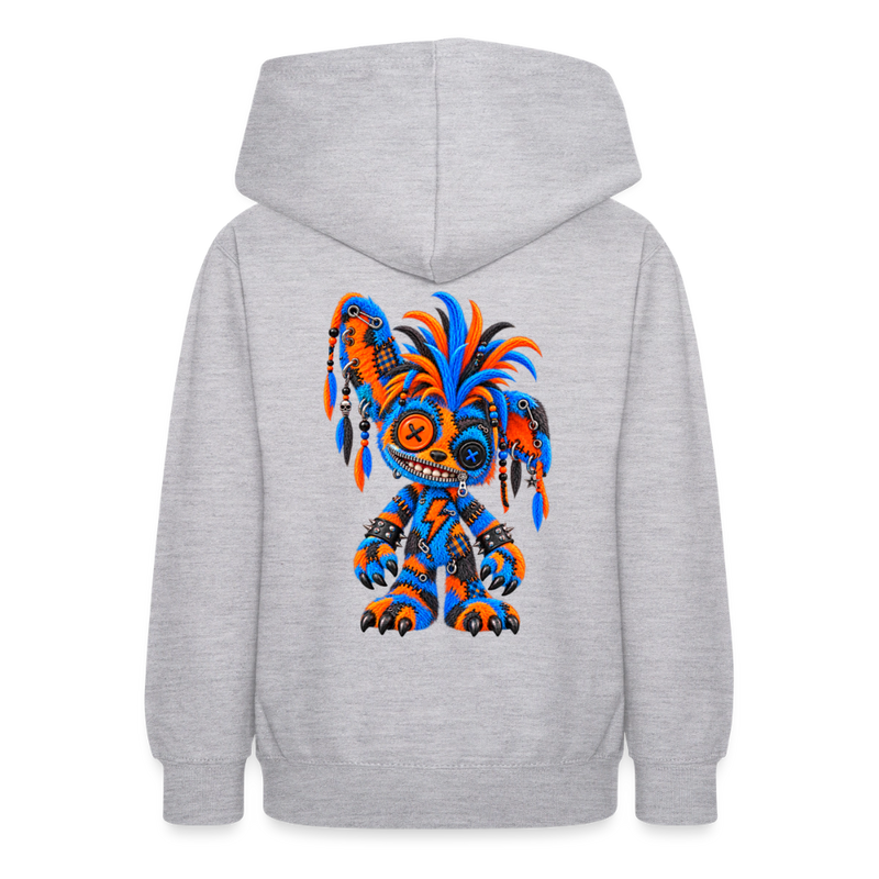 STATIC SPIKE – Teenie Hoodie - Hellgrau meliert