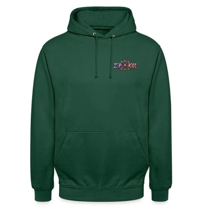 RIOT ROXIE – Herren / Unisex Hoodie - Flaschengrün