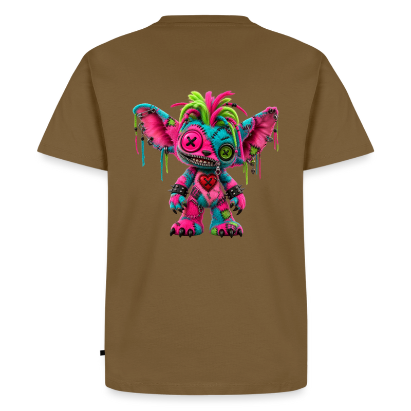 RIOT ROXIE – Herren Premium T-Shirt - Nussbraun