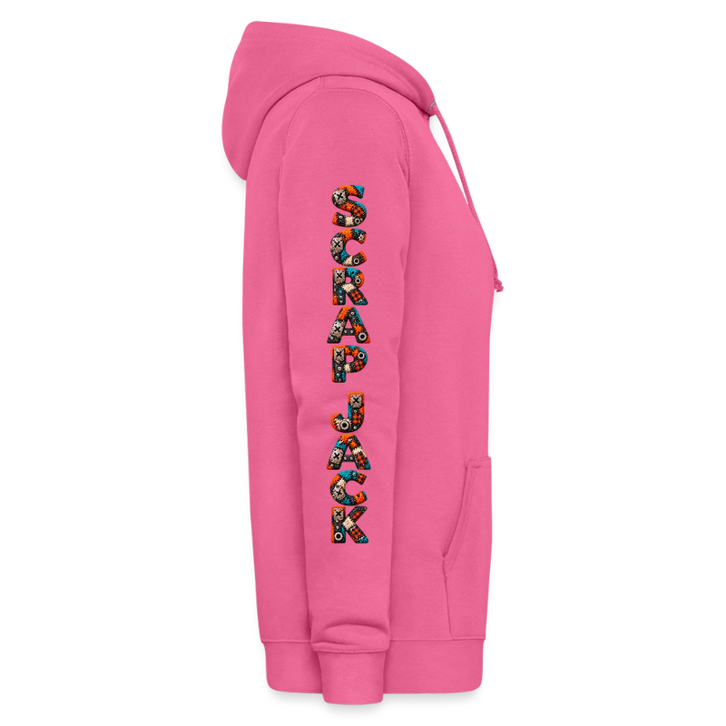 SCRAP JACK – Damen Hoodie - Pink