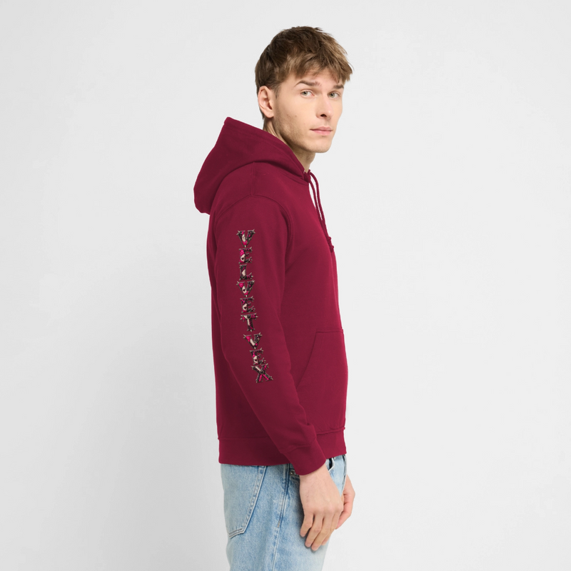 VELVET VEX – Herren / Unisex Hoodie - Bordeaux