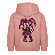 VELVET VEX – Kinder Hoodie - Altrosa