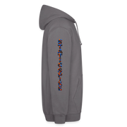 STATIC SPIKE – Herren / Unisex Hoodie - Mittelgrau