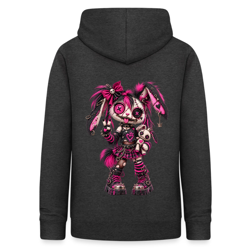VELVET VEX – Damen Hoodie - Anthrazit