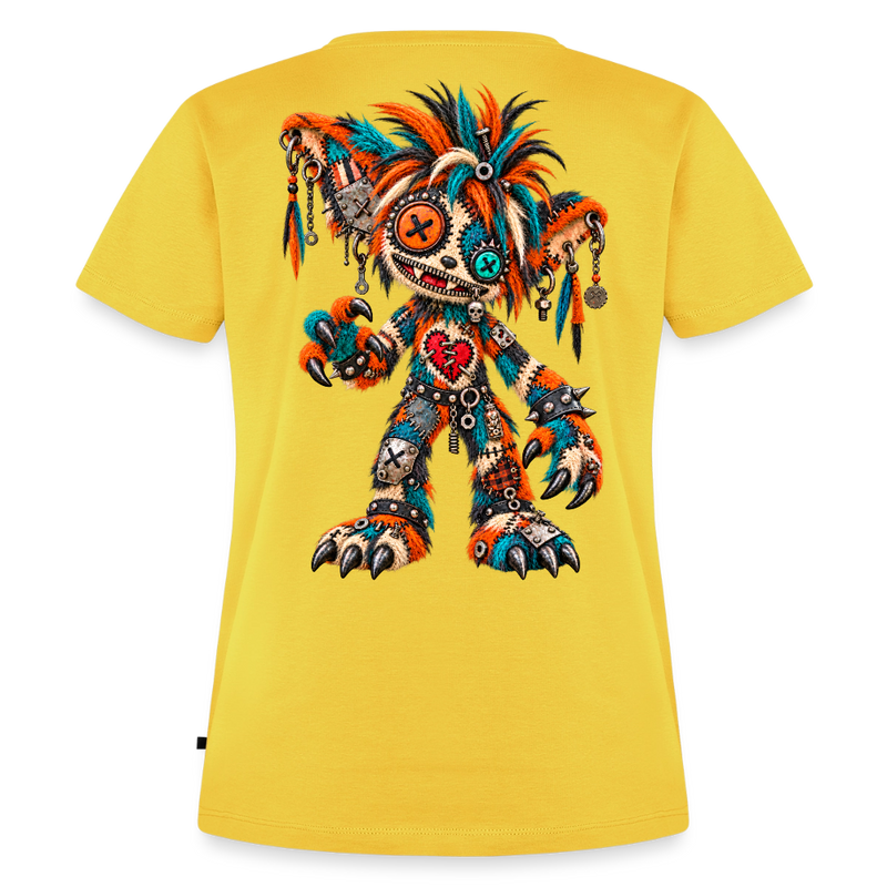SCRAP JACK – Damen Premium T-Shirt - Sonnengelb