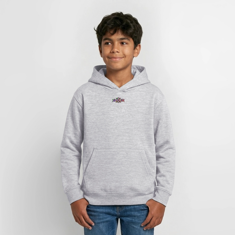 RIOT ROXIE – Teenie Hoodie - Hellgrau meliert