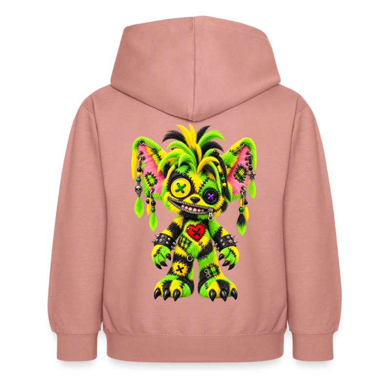 FUZZBALL GREMMY – Kinder Hoodie - Altrosa