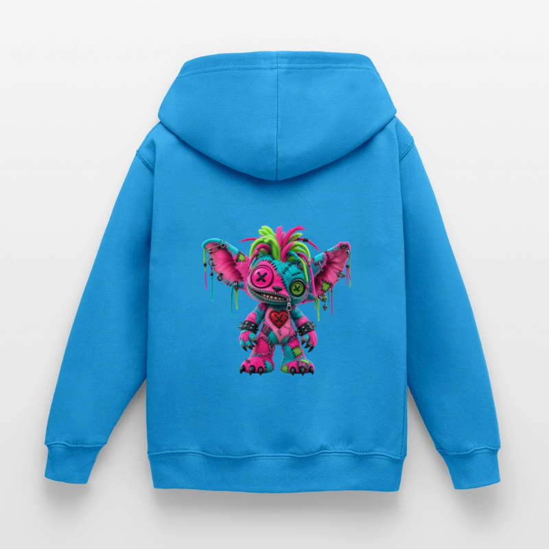 RIOT ROXIE – Kinder Hoodie - Meeresblau