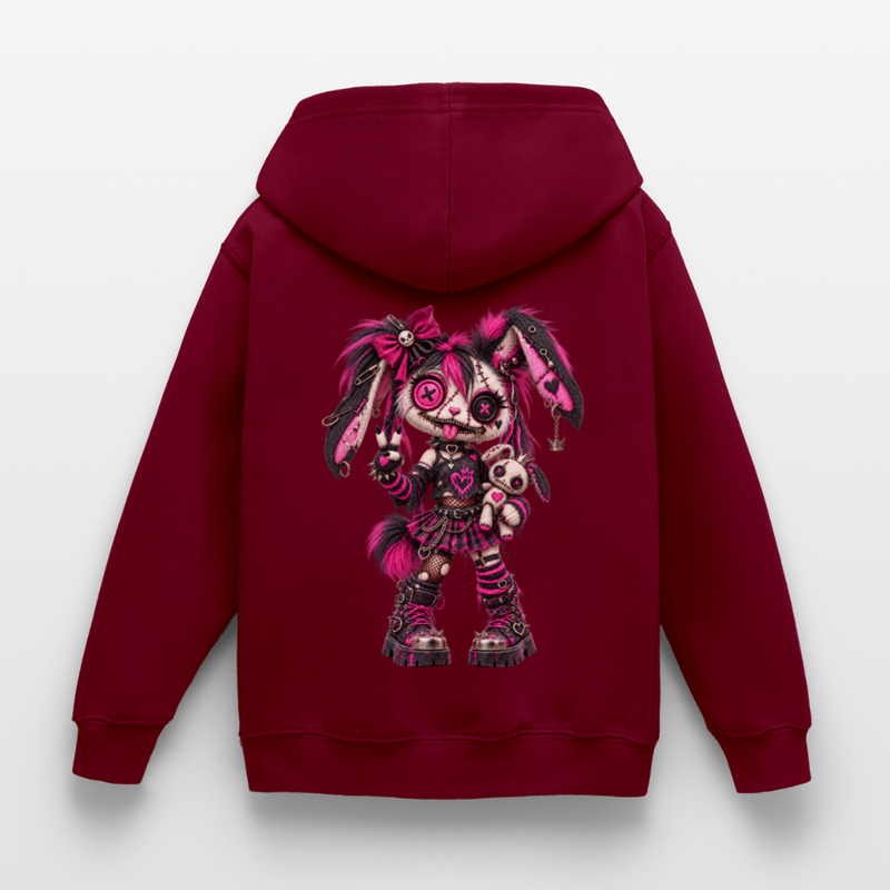 VELVET VEX – Kinder Hoodie - Bordeaux