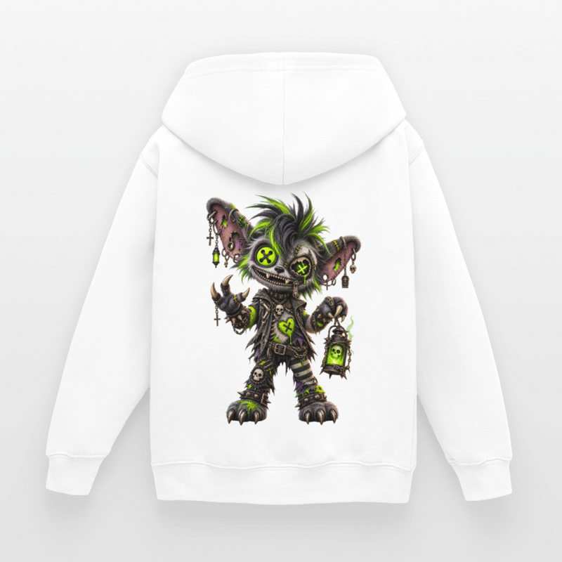GRAVEYARD GIZZ – Kinder Hoodie - Weiß