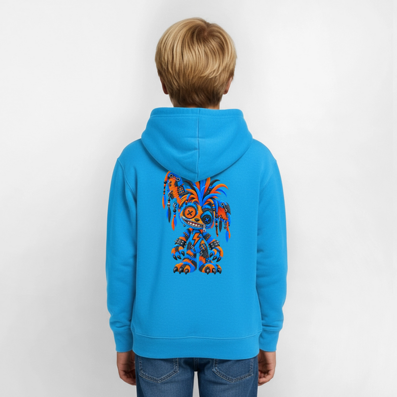 STATIC SPIKE – Teenie Hoodie - Meeresblau