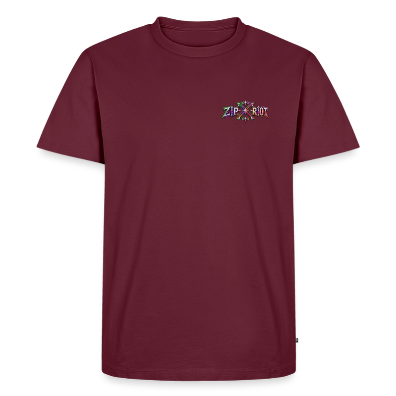 MOSH MOLLY – Herren Premium T-Shirt - Burgunderrot