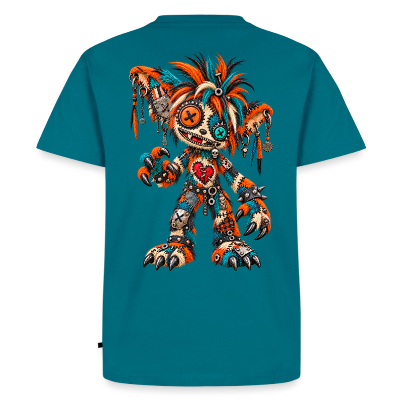 SCRAP JACK – Herren Premium T-Shirt - Petrol