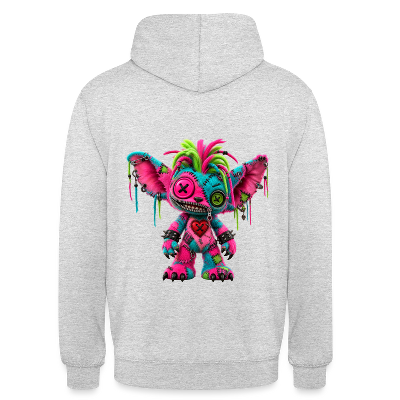 RIOT ROXIE – Herren / Unisex Hoodie - Hellgrau meliert