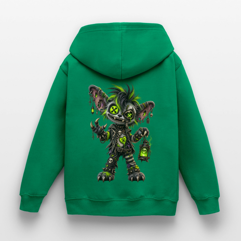 GRAVEYARD GIZZ – Kinder Hoodie - Kelly Green