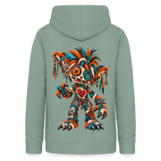 SCRAP JACK – Damen Hoodie - Graugrün