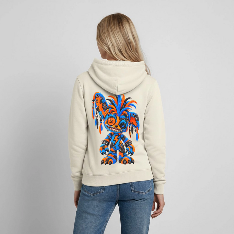 STATIC SPIKE – Damen Hoodie - Vanille-Milchshake