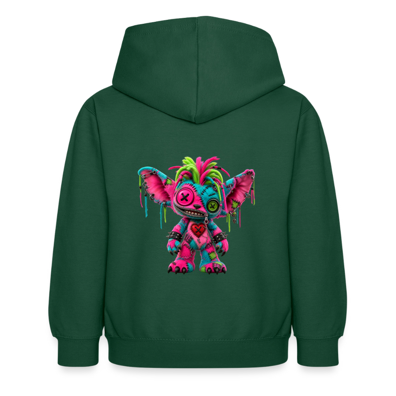 RIOT ROXIE – Kinder Hoodie - Flaschengrün