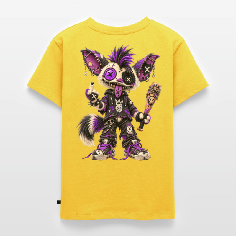 RAGGZR – Kinder Premium T-Shirt - Sonnengelb