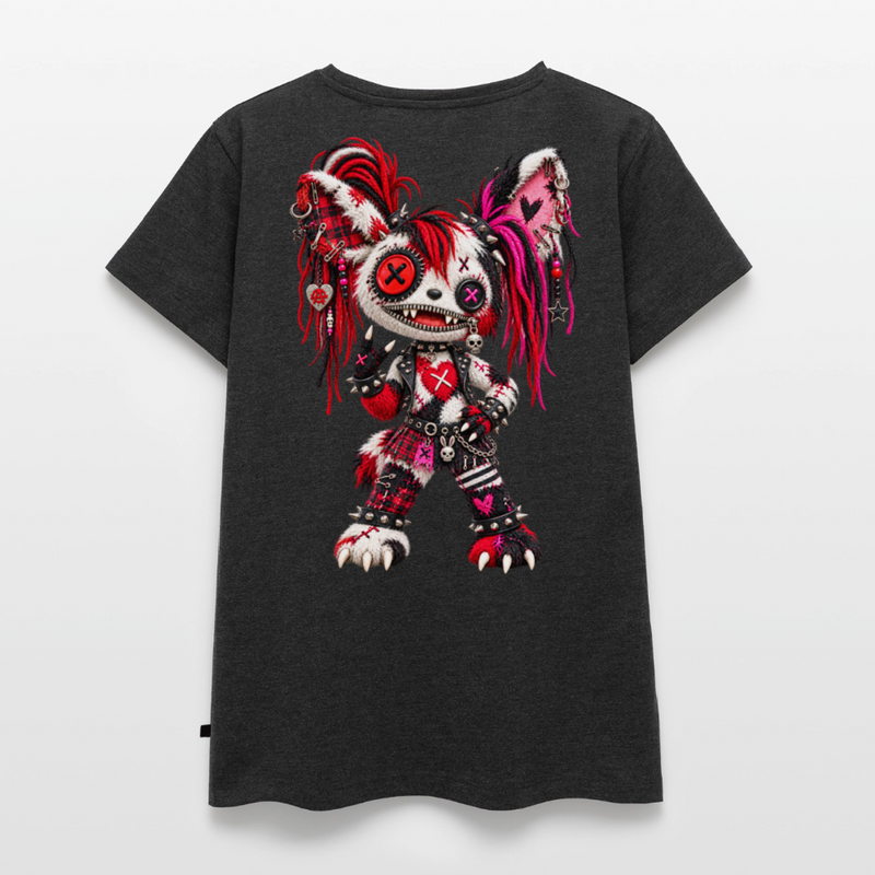MOSH MOLLY – Damen Premium T-Shirt - Anthrazit meliert