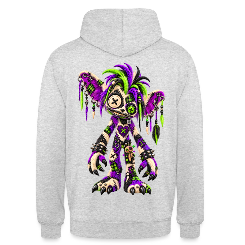 VOODOO VINNIE – Herren / Unisex Hoodie - Hellgrau meliert