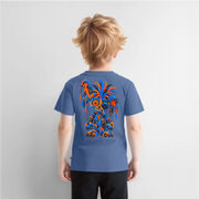 STATIC SPIKE – Kinder Premium T-Shirt - Taubenblau