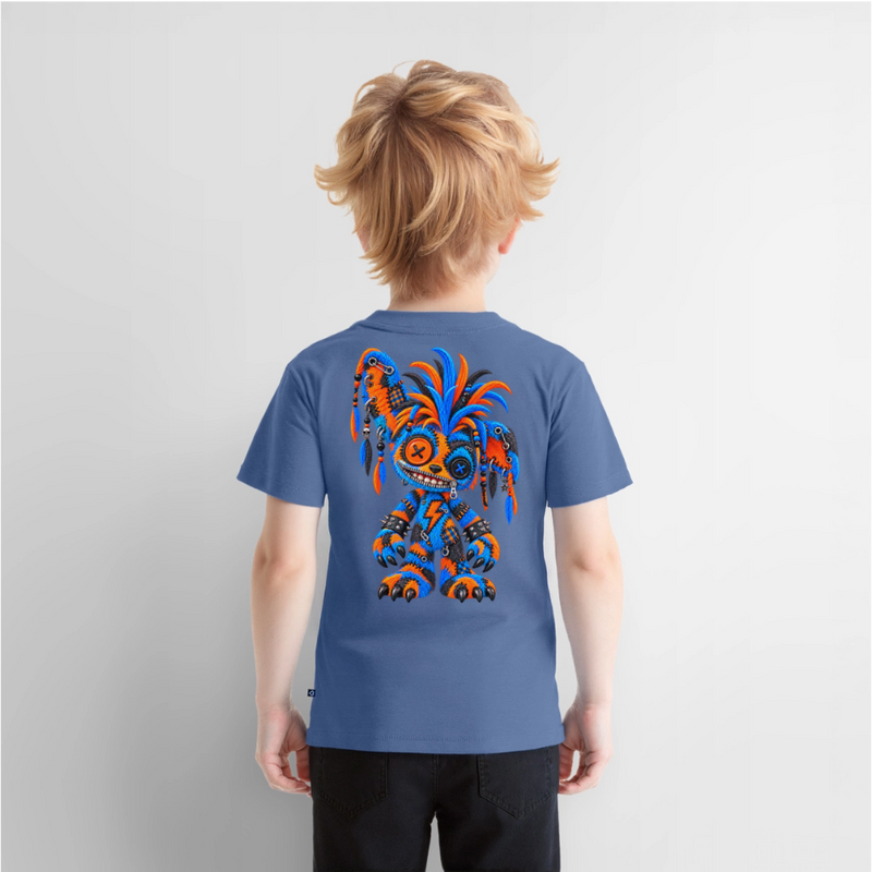 STATIC SPIKE – Kinder Premium T-Shirt - Taubenblau