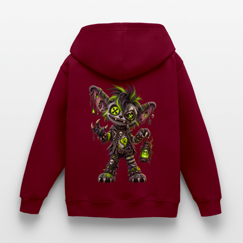 GRAVEYARD GIZZ – Kinder Hoodie - Bordeaux