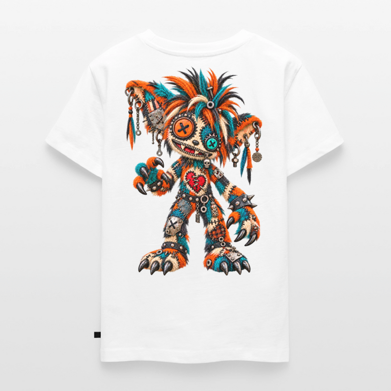 SCRAP JACK – Kinder Premium T-Shirt - Weiß