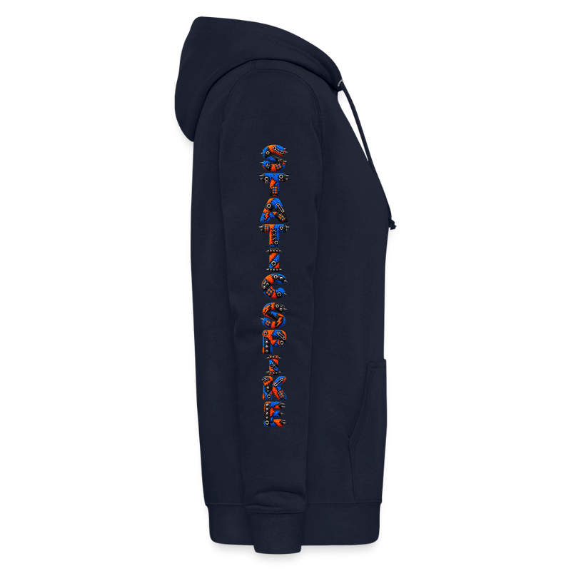 STATIC SPIKE – Damen Hoodie - Navy