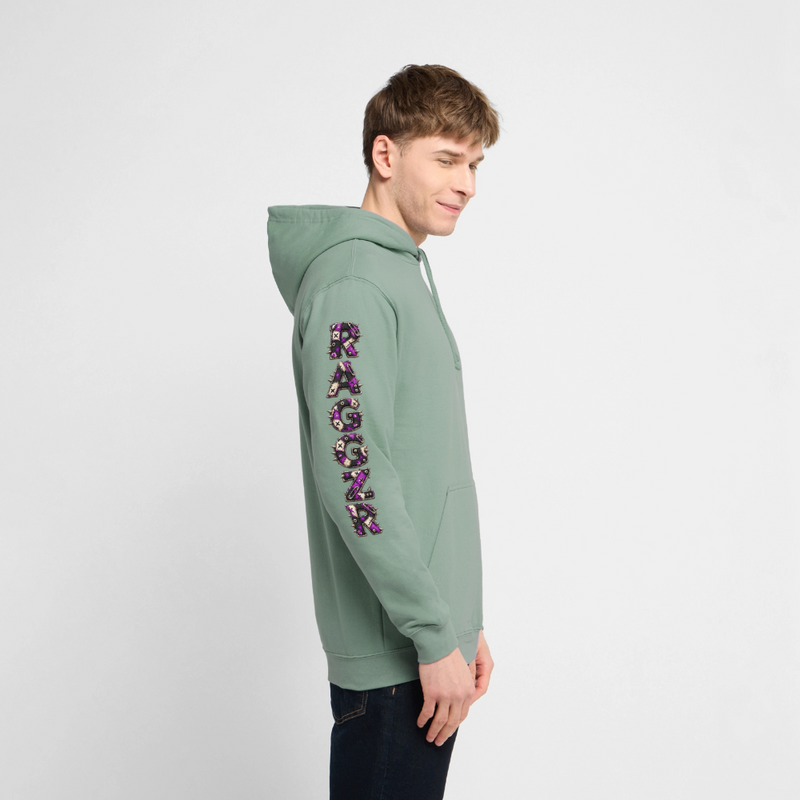 RAGGZR – Herren / Unisex Hoodie - Graugrün