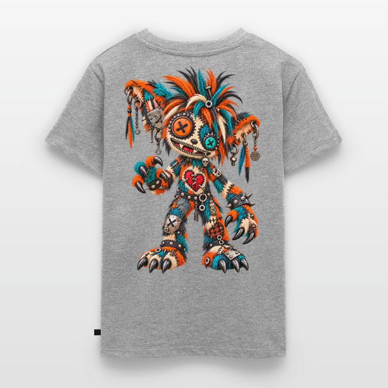 SCRAP JACK – Kinder Premium T-Shirt - Grau meliert