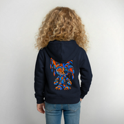 STATIC SPIKE – Kinder Hoodie - Navy