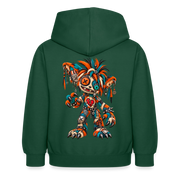 SCRAP JACK – Kinder Hoodie - Flaschengrün