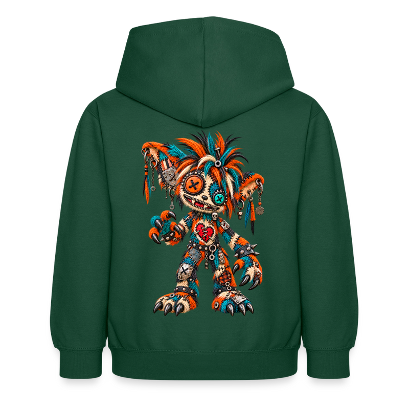 SCRAP JACK – Kinder Hoodie - Flaschengrün