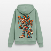 SCRAP JACK – Damen Hoodie - Graugrün