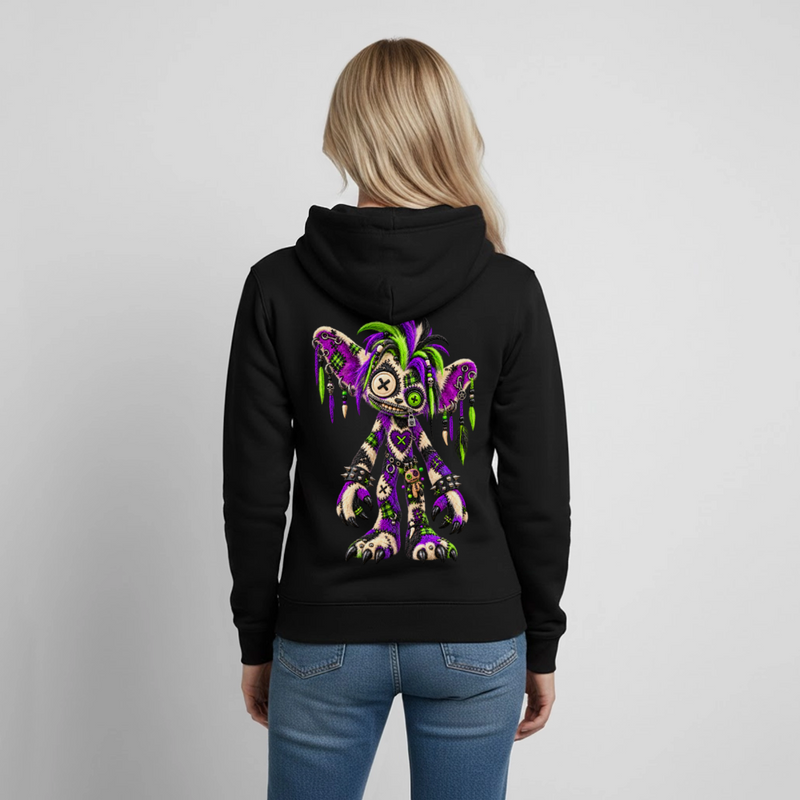 VOODOO VINNIE – Damen Hoodie - Schwarz