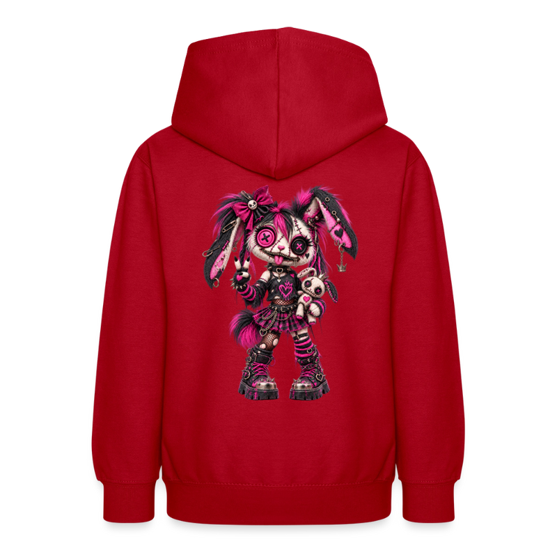 VELVET VEX – Teenie Hoodie - Rot